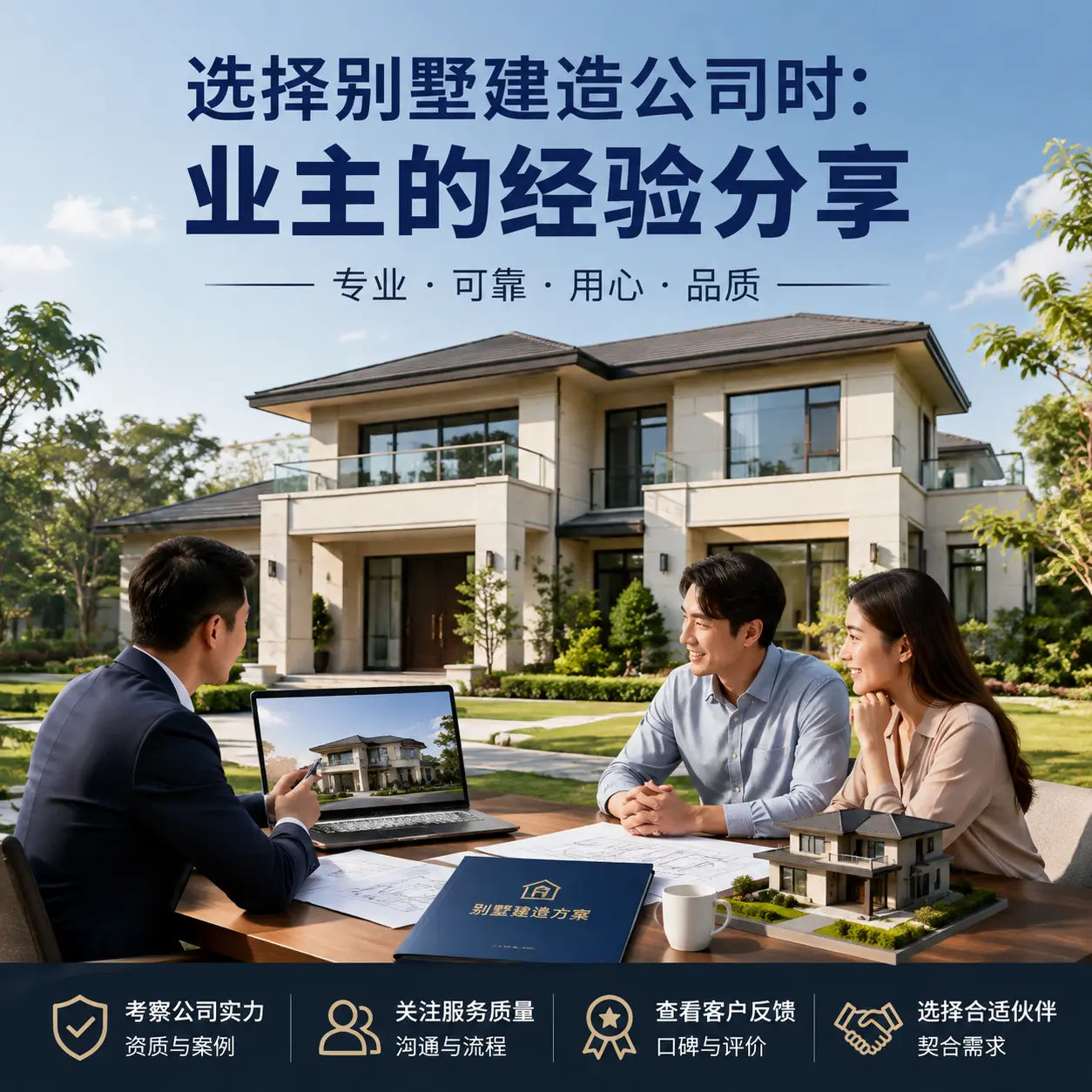 选择别墅建造公司时: 贵州 业主的经验分享