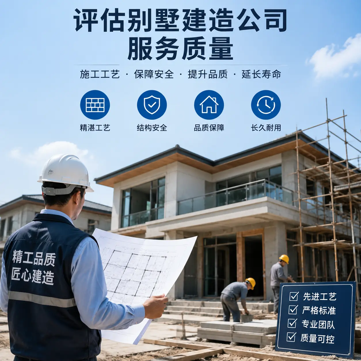 如何评估 贵州 别墅建造公司的服务质量?