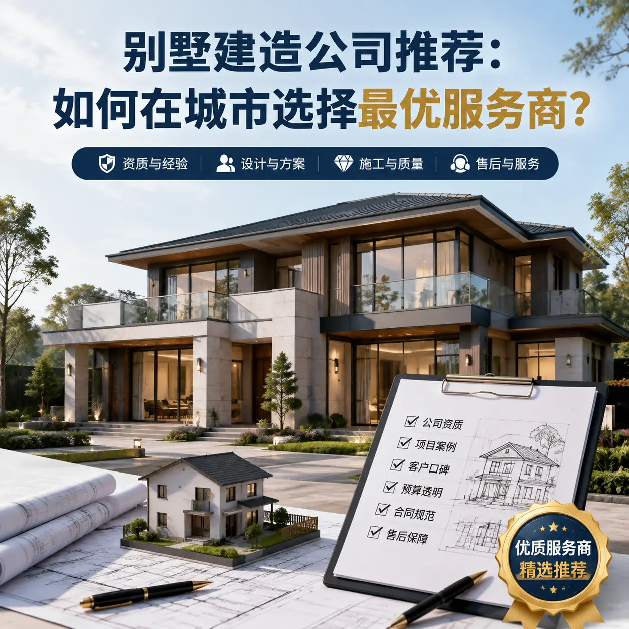 别墅建造公司推荐:如何在 贵州 选择最优服务商?