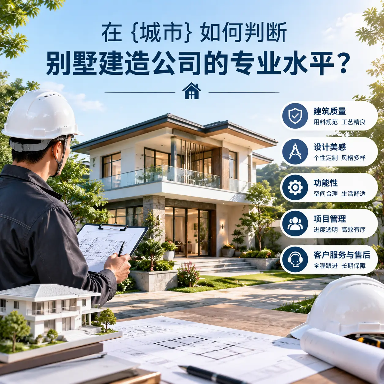 在 贵州 如何判断别墅建造公司的专业水平?