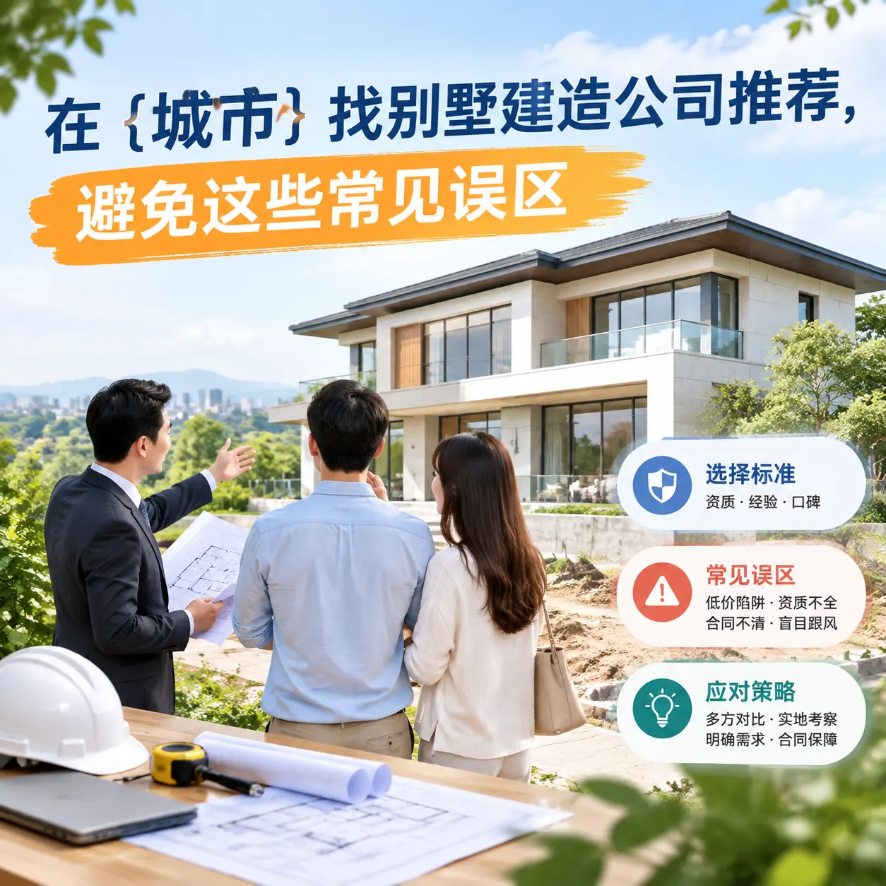 在 贵州 找别墅建造公司推荐,避免这些常见误区