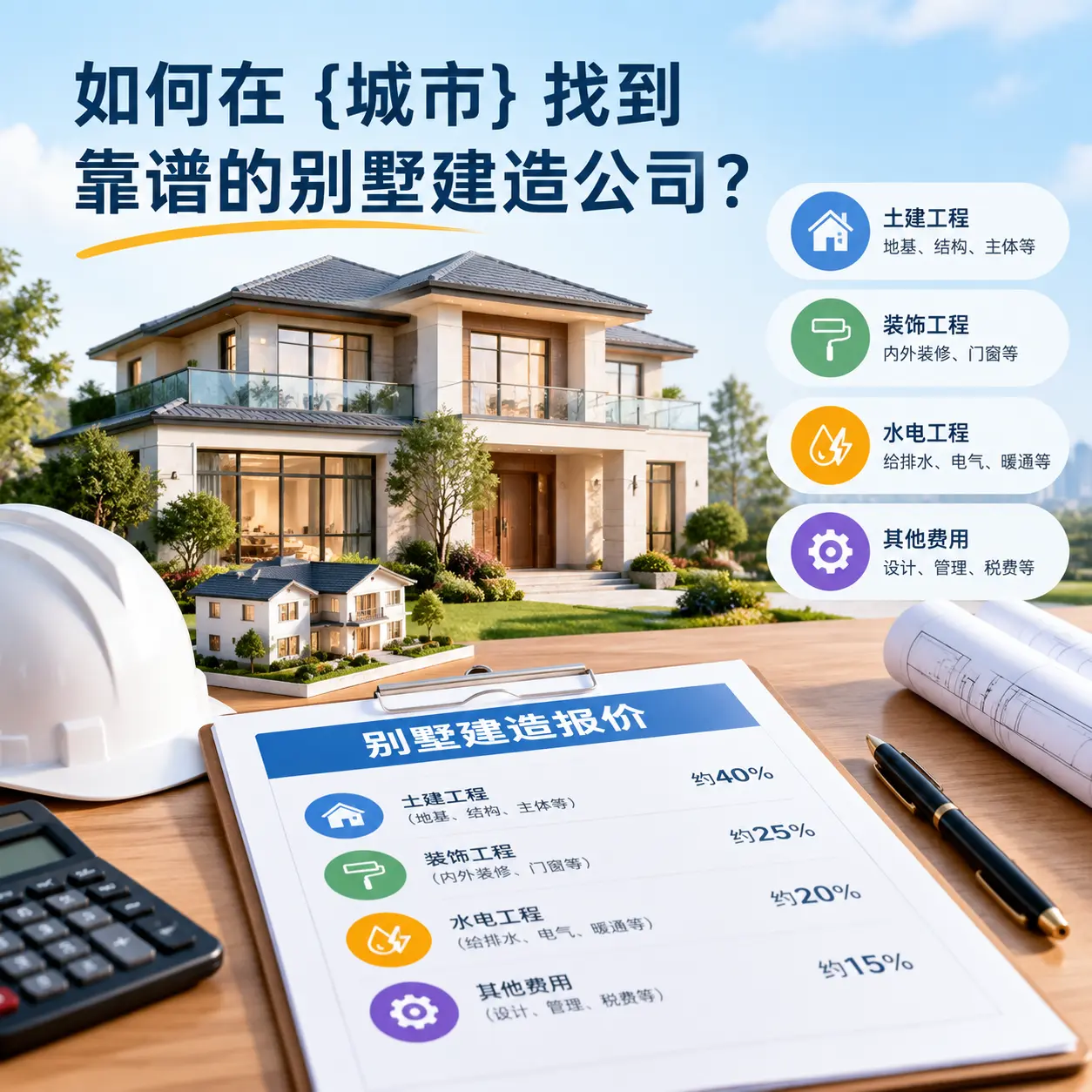 如何在 贵州 找到靠谱的别墅建造公司?