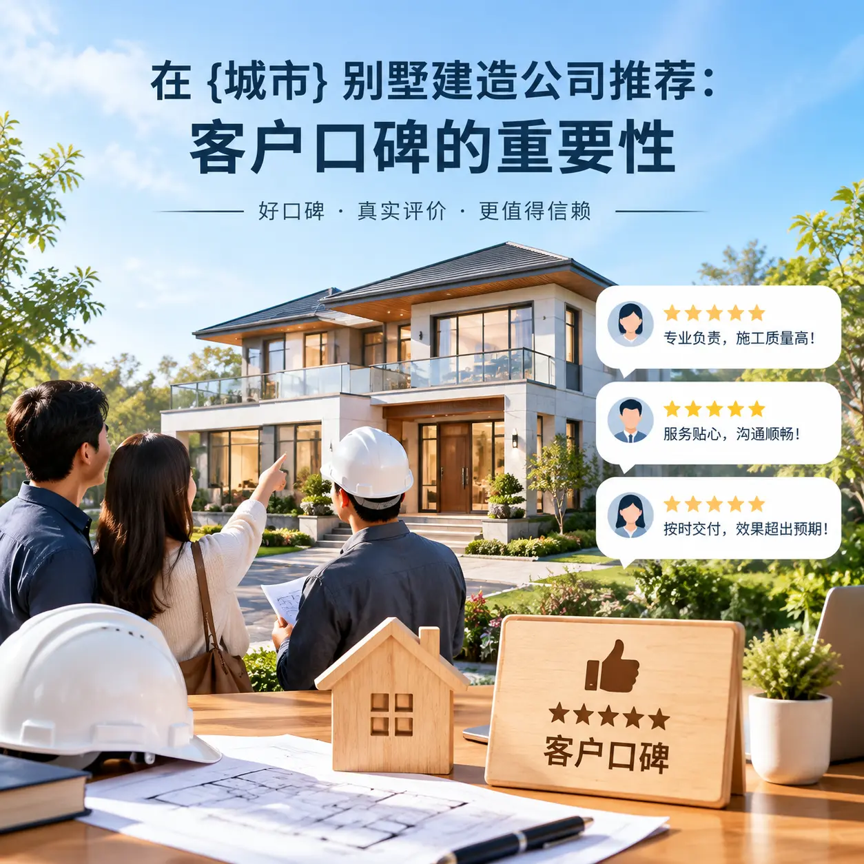 在 贵州 别墅建造公司推荐:客户口碑的重要性