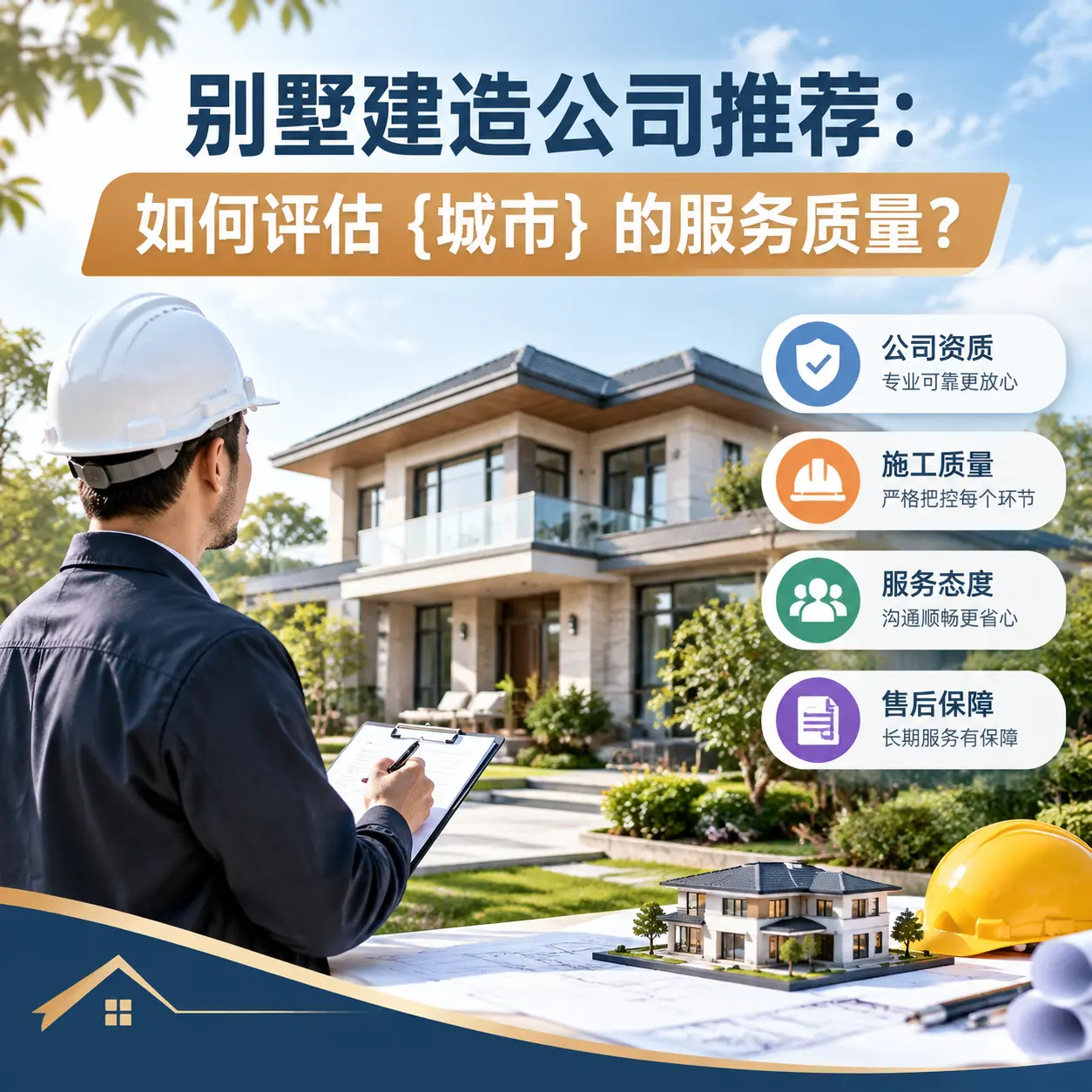 别墅建造公司推荐:如何评估 贵州 的服务质量?