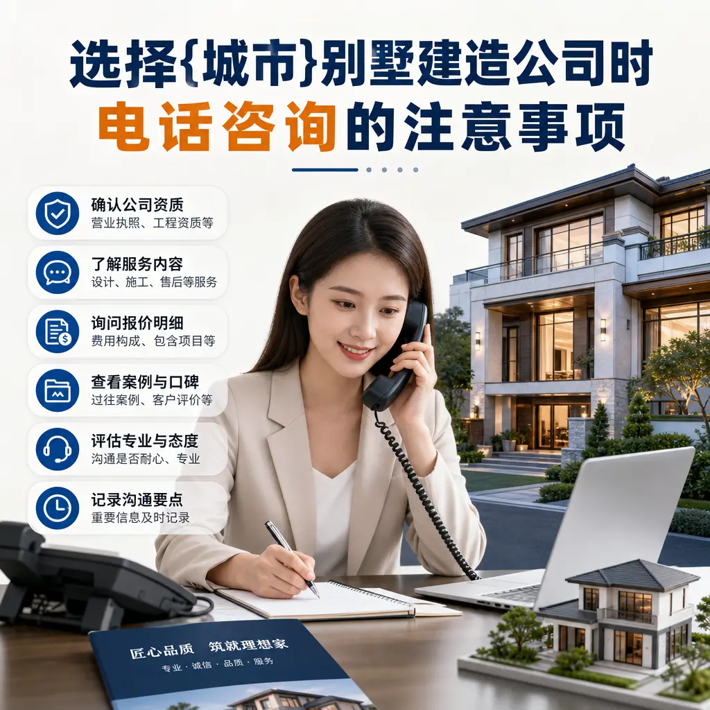 选择贵州别墅建造公司时，电话咨询的注意事项