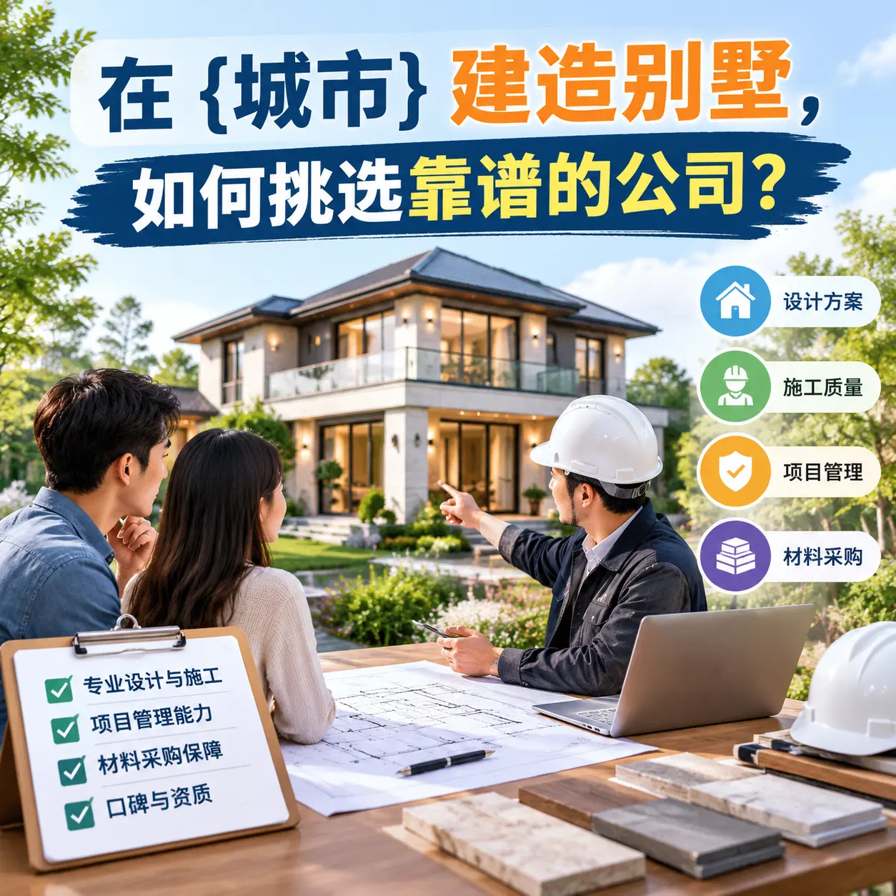 在 贵州 建造别墅，如何挑选靠谱的公司？