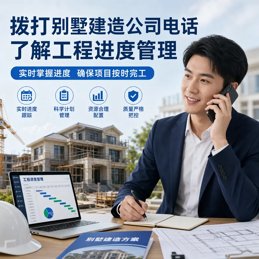 拨打贵州别墅建造公司电话,了解工程进度管理