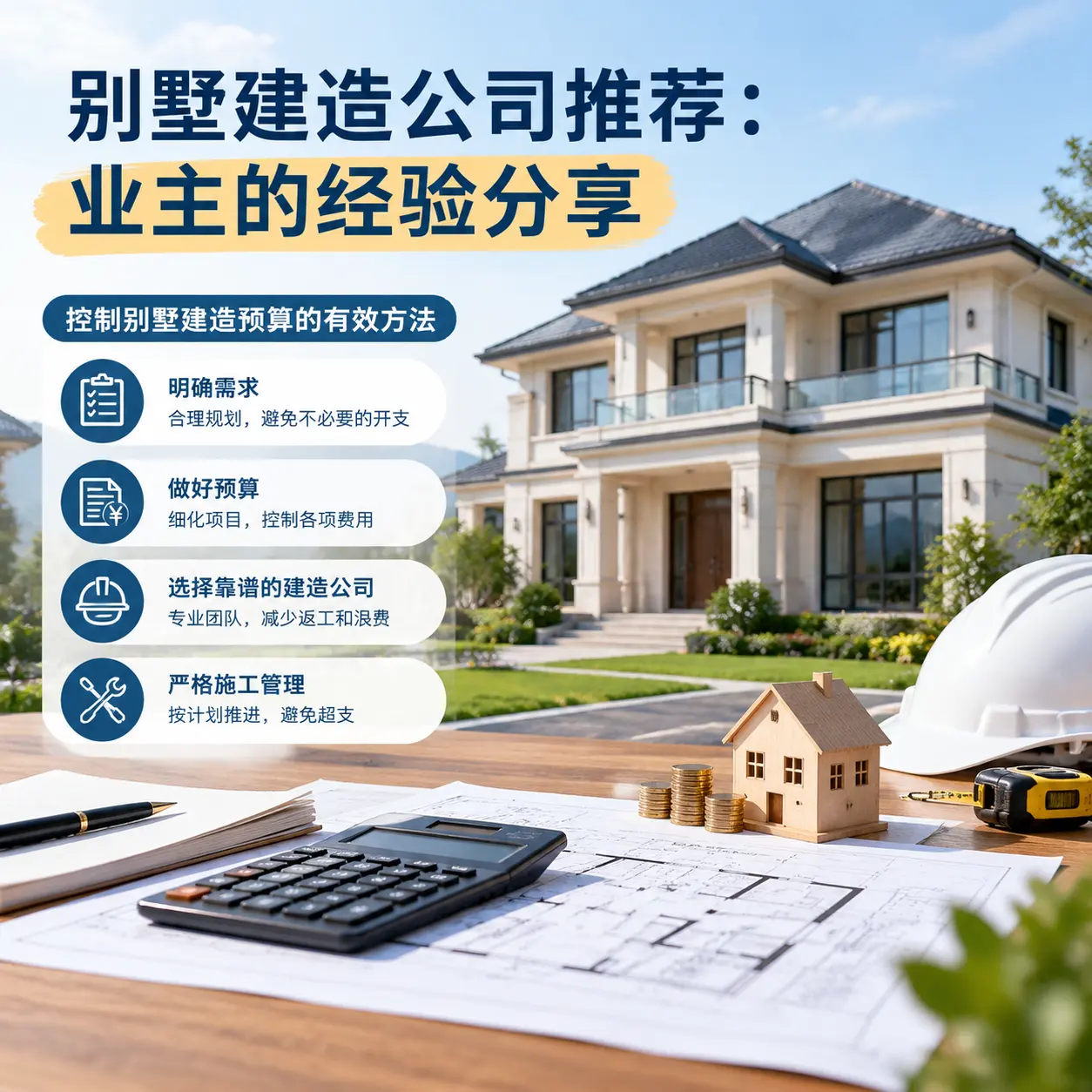 别墅建造公司推荐: 贵州 业主的经验分享
