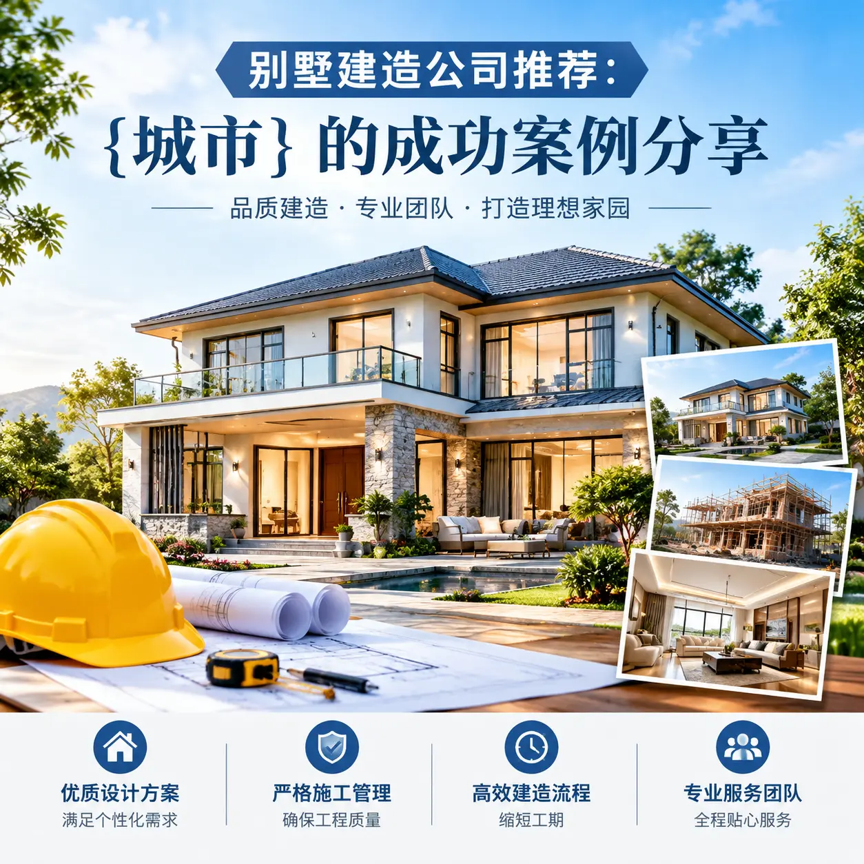 别墅建造公司推荐: 贵州 的成功案例分享